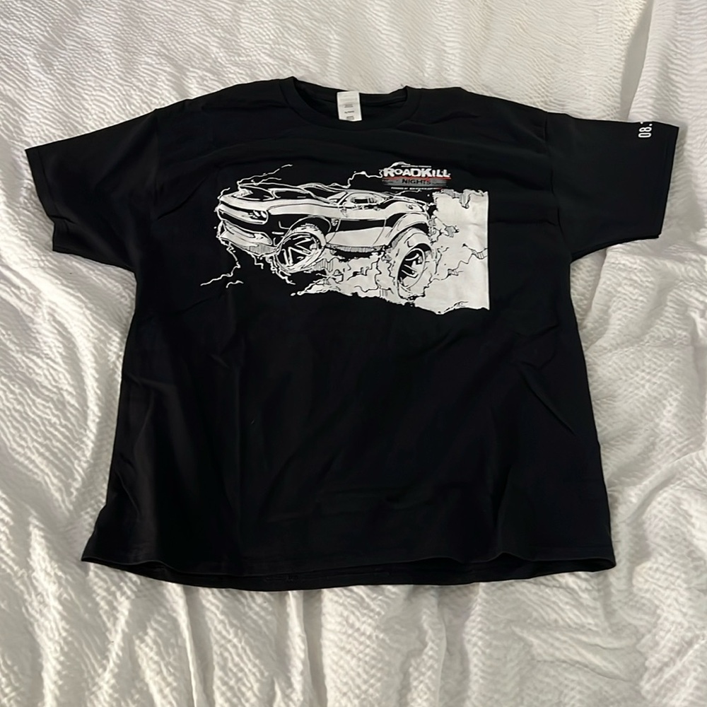 Motortrend Roadkill nights black graphic tee
